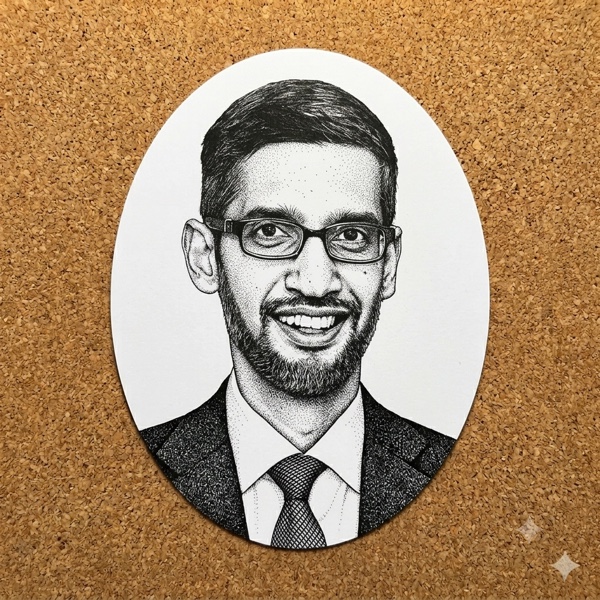 Sundar Pichai, CEO of Google — visual-artist and AI-companion claims.